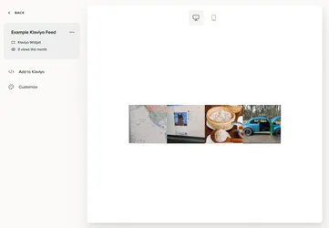 Your new Klaviyo feed